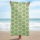 Radiant Kaleidoscope Bath Towel